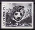 Black Print, Austria Sc2148 Soccer, UEFA EURO 2008, Ball, Childern’s Art - UEFA European Championship