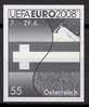 Black Print, Austria Sc2150 Soccer, UEFA EURO 2008, Childern’s Art - Eurocopa (UEFA)