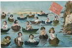 Aviron Multi Bébé Surrealisme Bébés Avec  Barques - Aviron