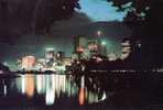 Australia 1976 Melbourne - Night Lights Reflected In Yarra River Prepaid PC Unused - Melbourne