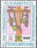 CITTA´ DEL VATICANO - VATIKAN STATE - ANNO 1993 -  CONGRESSO EUCARISTICO - ** MNH - Unused Stamps