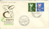 Europa 1958 De Bonn ( 1035/D205) - Covers & Documents