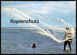 ÄLTERE POSTKARTE FISCHEREI FISHING ON THE COAST Afrika Edition East Africa Kenya Kenia Ansichtskarte AK Cpa Postcard - Kenya