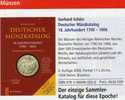 Münz Katalog 18.Jahrhundert Deutschland 2008 Neu 50€ Münzen Bis 1800 Altdeutschland Habsburg Schweiz Battenberg Verlag - Books & Software