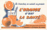 BU 300/ BUVARD   L'ORANGE  D'AFRIQUE DU NORD - Softdrinks