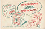 BU 332 / BUVARD     MARGARINE SOBEAL - Levensmiddelen