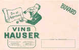 BU 349/ BUVARD     VINS HAUSER - Liqueur & Bière