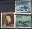 Rumania , Pintor Grigorescu, Serie Completa,  Yvert Num 1529-31 º - Used Stamps