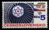CS 1987 Mi 2906 Yt 2718 ** Nuclear Energy - Unused Stamps