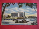 Puerto Rico    Caribe Hilton San Juan  Linen  1957 Mailed To US - Puerto Rico