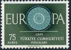 PIA - TURCHIA - 1960 : Europa  - (Yv 1567-68) - Ungebraucht