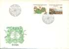 Liechtenstein - Mi-Nr 667/668 FDC (y265) - 1977