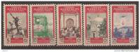 MA325SF-28372TAM.Maroc Marocco.MARRUECOS ESPAÑOL PRO TUBERCULOSOS 1950 (Ed 325/9**) Sin Charnela  LUJO - Moschee E Sinagoghe