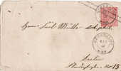 2241# DEUTSCHLAND GANZSACHEN NORDDEUTSCHER BUND Obl GÜTERSLOH 1868 Nach BERLIN BRIEFE LETTRE COVER - Entiers Postaux