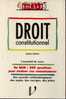 Vuibert Dyna´Sup 1995 Broché Sophie Collinet " Droit Constitutionnel " - 18+ Years Old