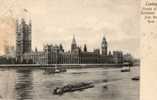10502   Regno  Unito   London   Houses Of Parliament  From The  River  VG  1903 - Houses Of Parliament
