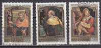 Y8877 - SAN MARINO Ss N°1085/87 - SAINT-MARIN Yv N°1040/42 - Used Stamps