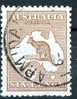 Australia 1929 6d Chestnut Kangaroo Small Mult Watermark (Wmk 203) Used  - Actual Stamp - Armidale - SG107 - Usados