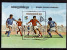 KAMPUCHEA  BF   Oblitere   JO 1984  Football  Soccer  Fussball - Gebraucht