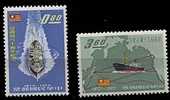 Taiwan 1962 90th Anni Of China Merchants Steam Navigation Stamps Cargo Ship Freighter Map - Nuevos