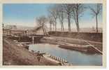 CPSM PONT DE VAUX (Ain) - Le Canal Près Du Pont De Fleurville - Pont-de-Vaux