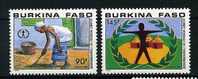 Burkina-Faso ** N° 741/742 - Journée Mondiale De L'environnement - Burkina Faso (1984-...)