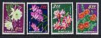 Taiwan 1964 Flowers Of Cactus Stamps Flower Flora Plant - Ongebruikt