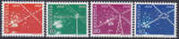 ZWITSERLAND - Briefmarken - 1952 - Nr 577/80 - MNH** - Cote 9,50€ - Ongebruikt