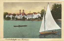 AK Friedrichshafen Ortsansicht & Schiff Color ~1920 #33 - Friedrichshafen