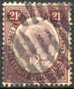 Straights Settlements #160 Used 21c Violet & Red Violet From 1912 - Straits Settlements