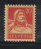 H202 - SVIZZERA 1924 ,  Tell  N. 202  * - Unused Stamps