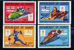 1987 GUINEA  Olympic Games Of Calgary  Cpl Set Of 4  Yvert Cat N° 819/20 + Air 212/13  Perfect MNH** - Invierno 1988: Calgary