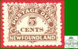 Newfoundland # J5 Scott - Unitrade - Mint - Postage Due / Terre-Neuve - Neuf - 1908-1947