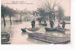 SAINT MAMMES - La Place Et Le Quai De Seine - Crue De La Seine 1910 - Saint Mammes