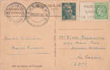 CONGRES DU PARLEMENT  QUESTURE 1947 - Temporary Postmarks