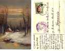 Old Card - Weihnachten – Christmas –Noel  (1917 CANCELATION - Censure) - Storia Postale