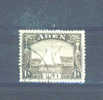 ADEN  - 1937 Dhow 1a  FU - Aden (1854-1963)