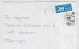 Israel Cover Sent Air Mail To Denmark 1996 - Cartas & Documentos