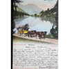 Carte Postale Affranchie : 1904, Suisse, Poste De Montagne - Mon