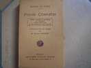 Poésies Complètes Alfred De Vigny 1925 Librairie GARNIER DORCHAIN Broché - Autores Franceses