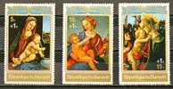 Burundi - 1972 - Tableaux - Paintings - Andrea Solario - Raphael - Botticelli - Neufs - Surtaxe - Madones