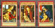 Burundi - 1972 - Tableaux - Paintings - Mainardi - Memling - Lotto - Oblitérés - Surtaxe - Madonnen