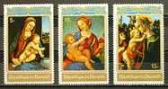 Burundi - 1972 - Tableaux - Paintings - Andrea Solario - Raphael - Botticelli - Neufs - Madonnen