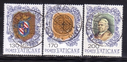 CITTÀ DEL VATICANO VATICAN VATIKAN 1978 MORTE DI PAPA PIO IX PIUS DEATH SERIE COMPLETA COMPLETE SET USATA USED OBLITERE' - Used Stamps