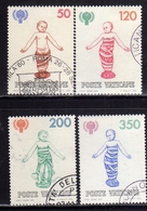 CITTÀ DEL VATICANO VATIKAN VATICAN 1979 ANNO INTERNAZIONALE DEL FANCIULLO CHILDREN DAY SERIE COMPLETA SET USATA USED - Used Stamps