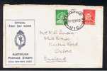 RB 640 - 1937 Australia FDC First Day Cover - Melbourne Victoria Postmark - Storia Postale