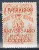 Viñeta Liberacion FUENTE De PIEDRA (Malaga) 1937, 5 Cts. Guerra Civil  ** - Spanish Civil War Labels