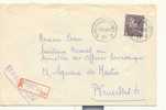 Brussel D 21 D Op Verzonden Brief - 1936-51 Poortman