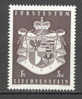 Liechtenstein  455   * *  TB  Armoirie Cote 4.5 Euro - Nuevos
