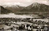 TOP!! BAD WIESSEE AM TEGERNSEE MIT WALLBERG UND BODENSCHNEID * 1958  **!! - Bad Wiessee